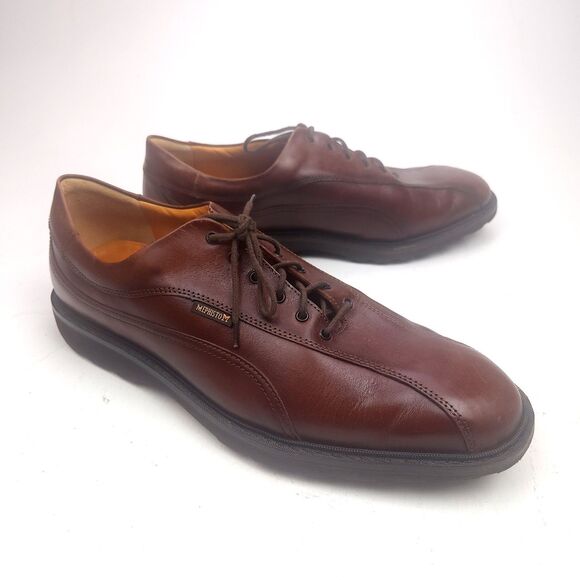 Mephisto Abel Brown Leather Comfort Shoes Mens 11 Air-Jet Goodyear Welt main image 3